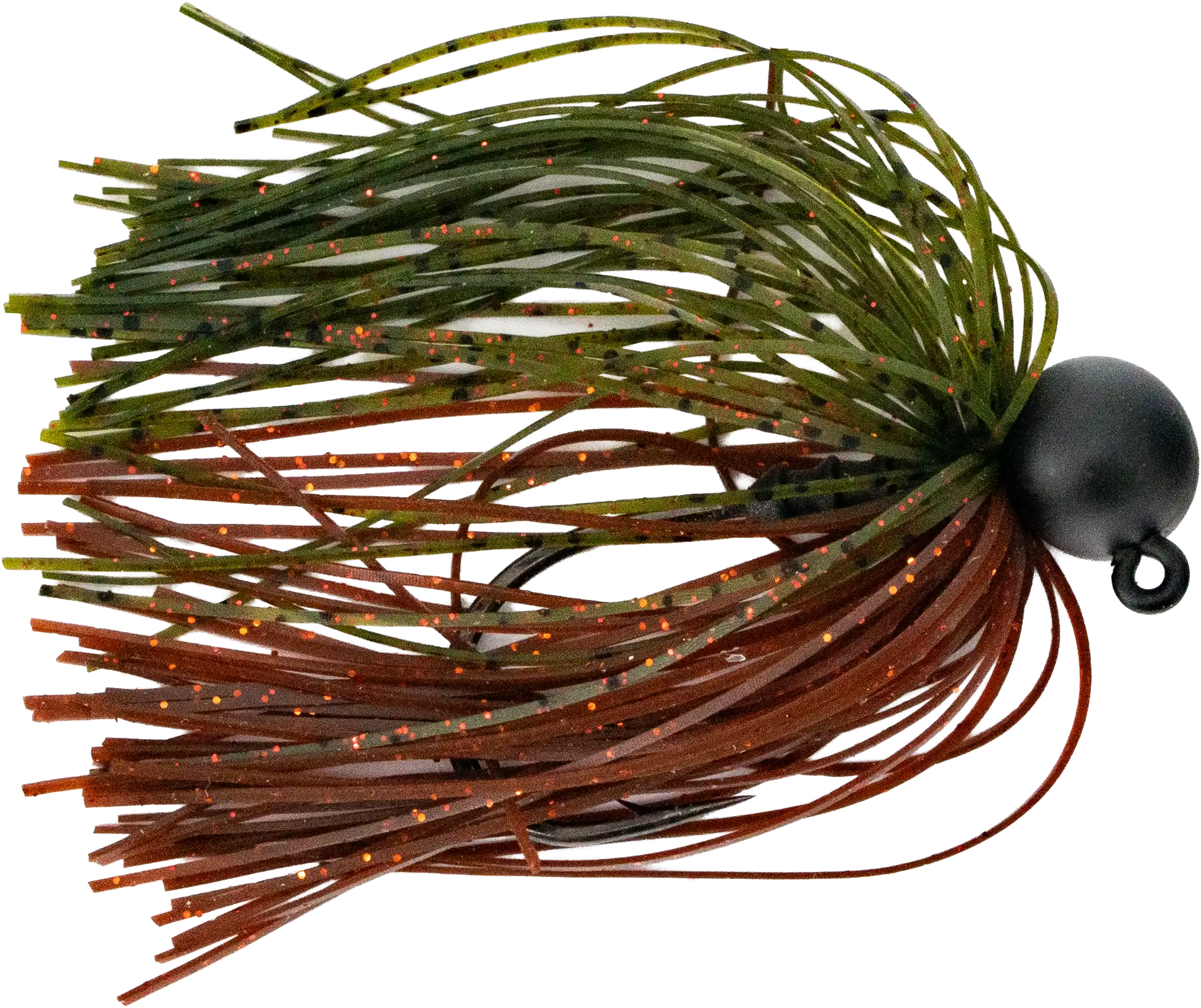 JustPro Skirted Jig Green Pumpkin Brown 14 g 3/0