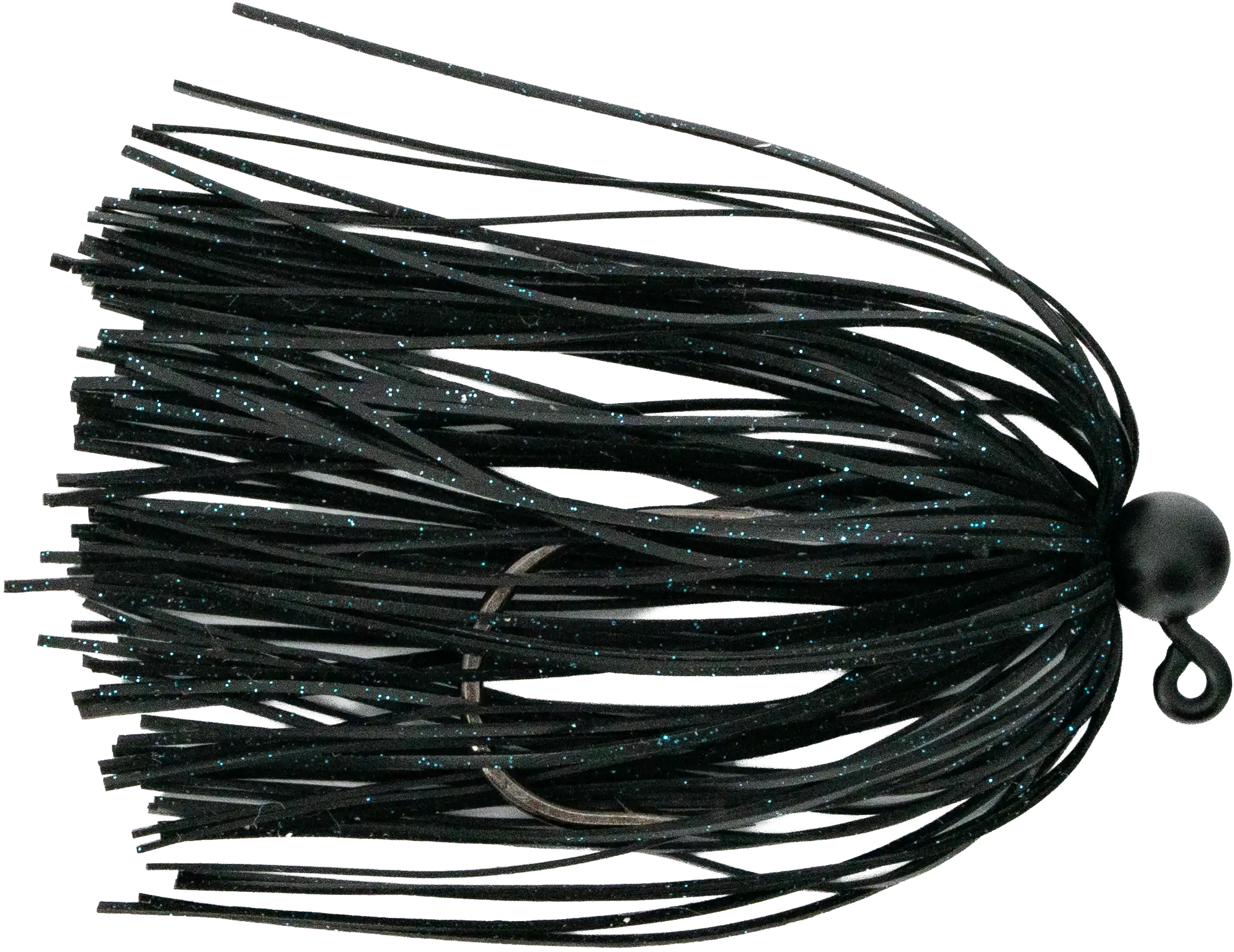 JustPro Skirted Jig Blue Shine/Black 5 g 3/0