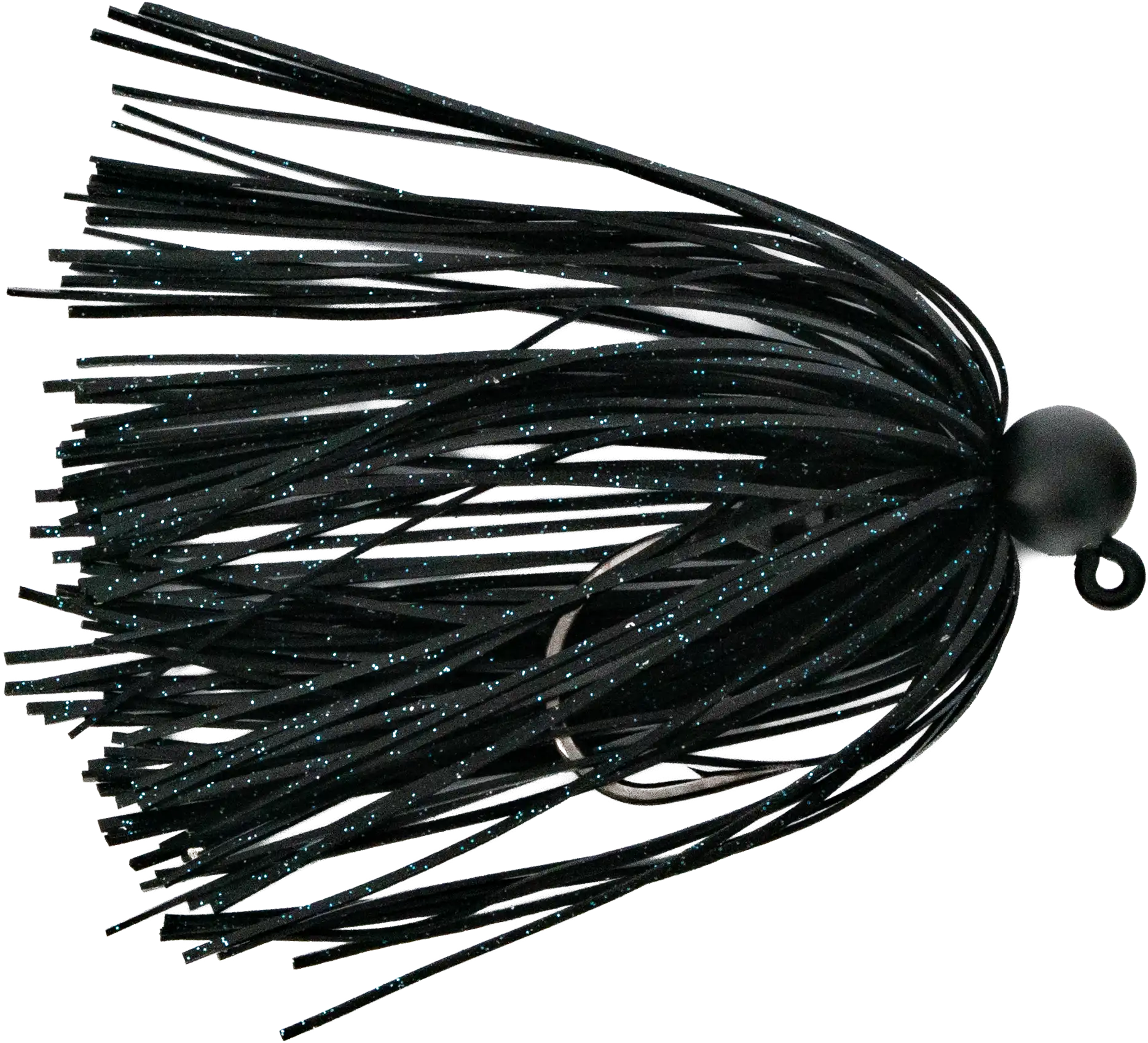 JustPro Skirted Jig Blue Shine/Black 7 g 1/0