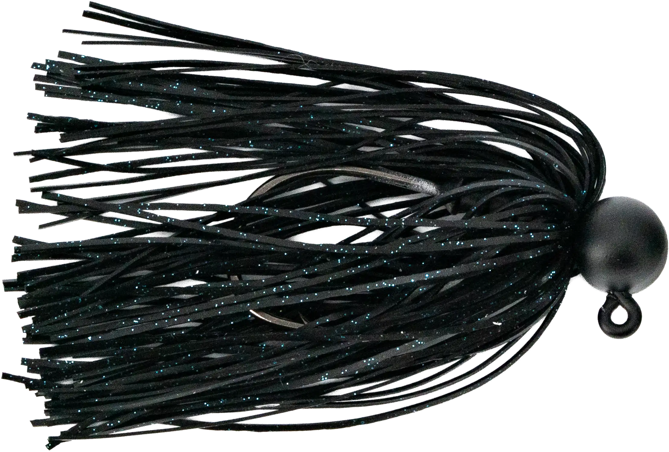 JustPro Skirted Jig Blue Shine/Black 10 g 3/0