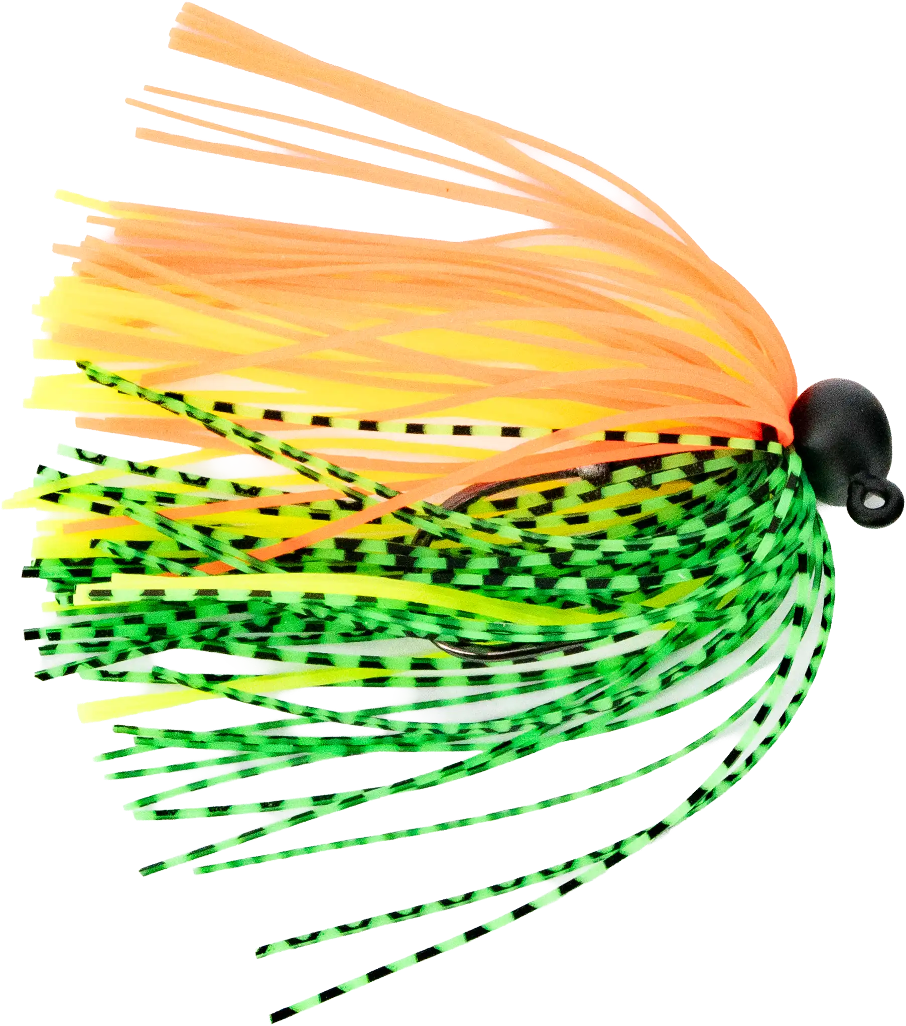 JustPro Skirted Jig Green Tiger/Chartreuse 5 g 1/0