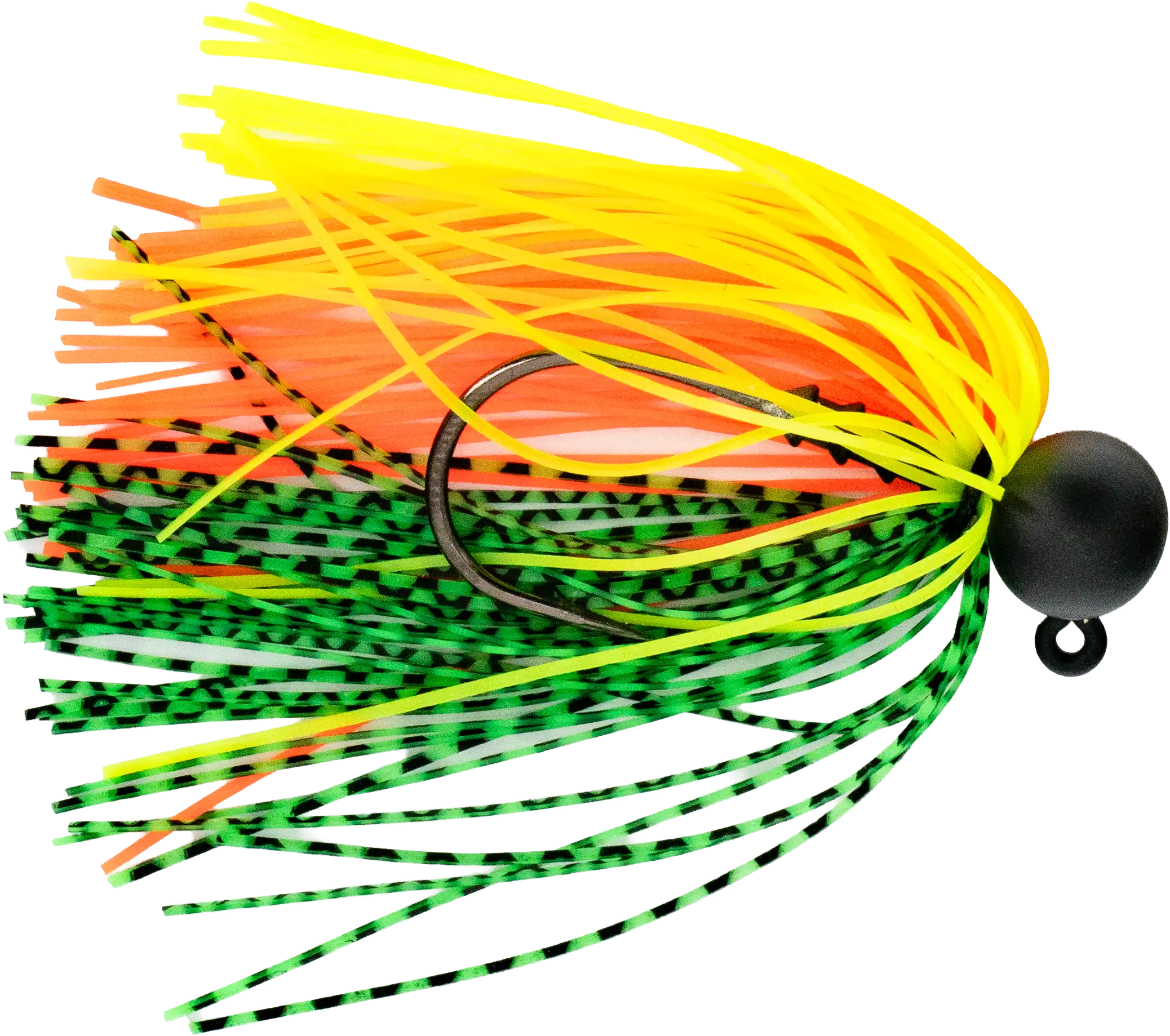 JustPro Skirted Jig Green Tiger/Chartreuse 14 g 3/0