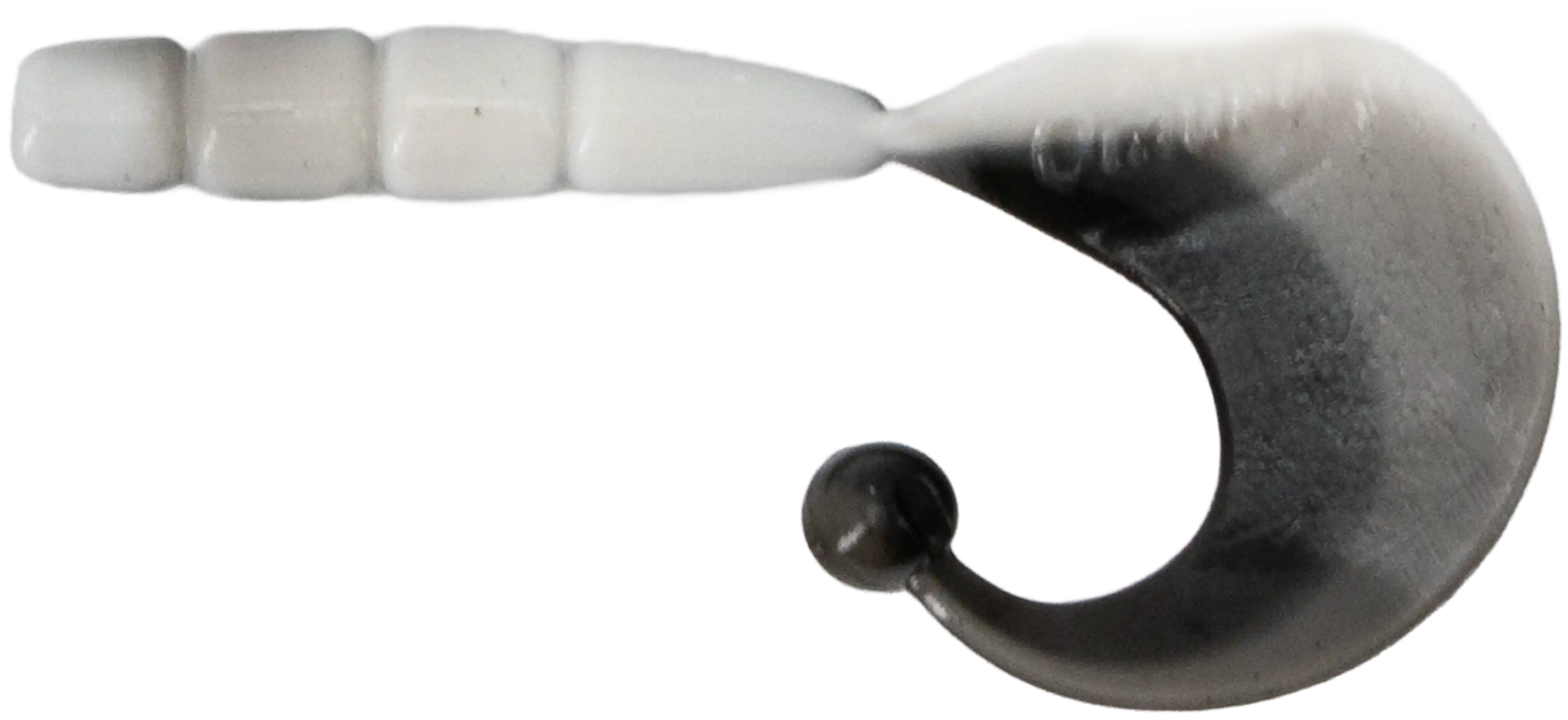 Omura Baits Twisty Knoblauch Schwarz / Weiß 4,2 cm