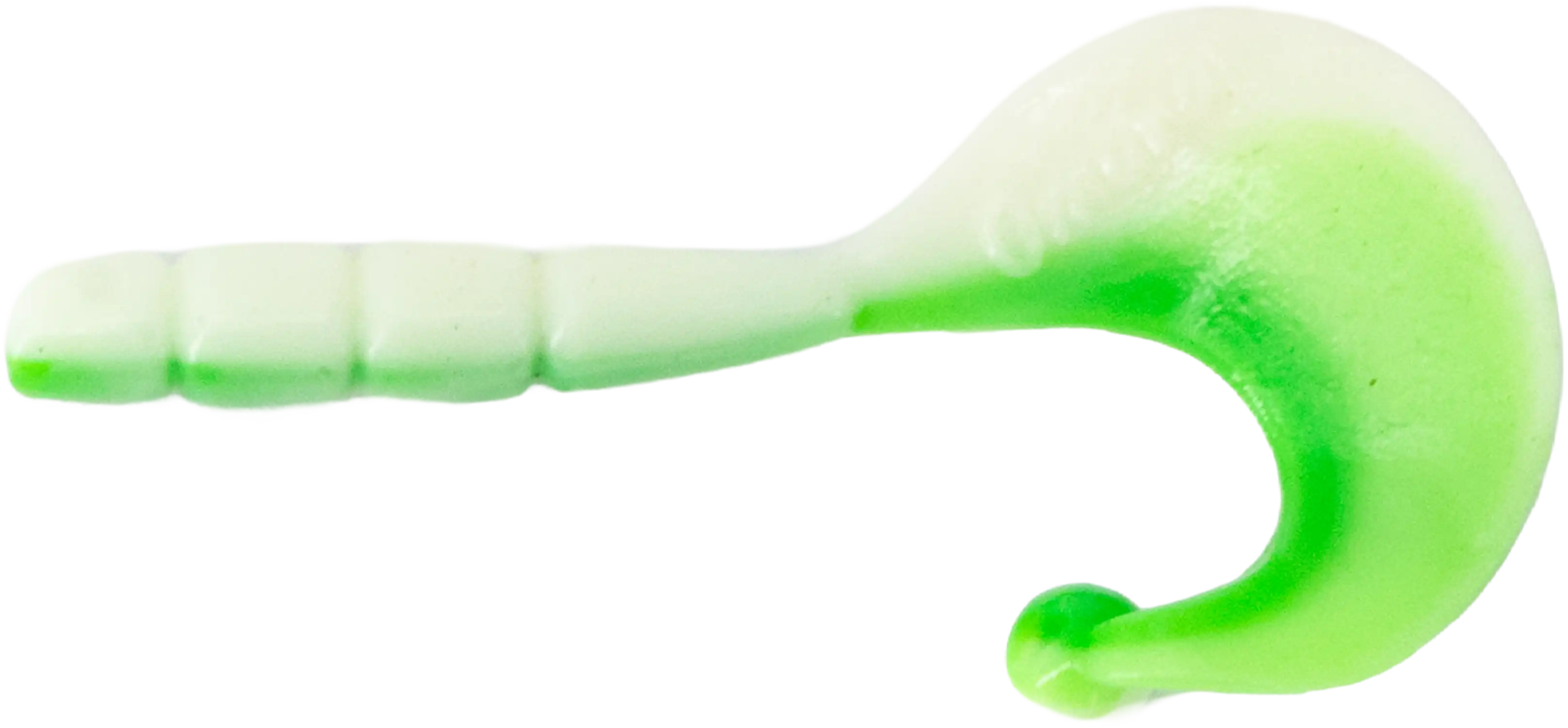 Omura Baits Twisty Knoblauch Weiß / Frühlingsgrün 4,2 cm