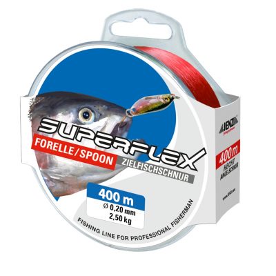 Angelschnur,400m, Spoon,red,0,20 mm