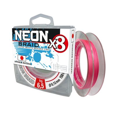 8x-Braid Neon Pink 0,12mm,150m