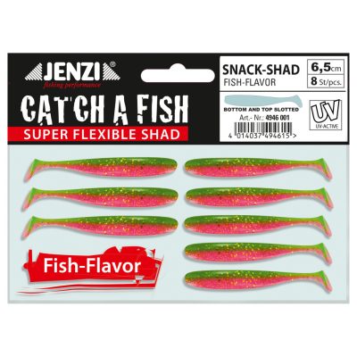 Snack-Shad Flav. 8/SB 6,5cm C1