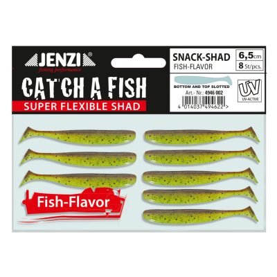 Snack-Shad Flav. 8/SB 6,5cm C2
