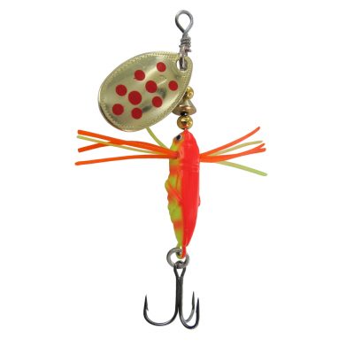 Larven Spinner Yel.-Oran.,3,5g