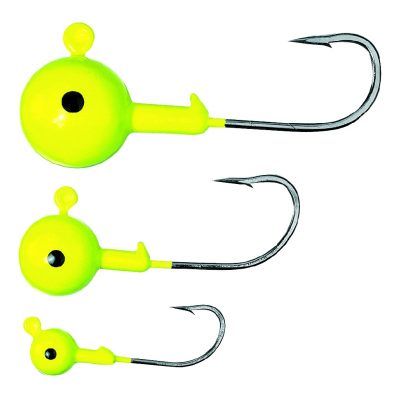 Jig-Head Strong Gelb/Fluo  6/0, 30g