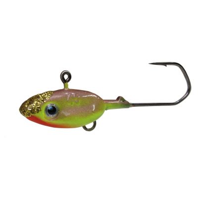 Jig-Kopf eck.Hak,lose 40g gelb