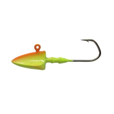 Jig-Head los. gelb/org. 7g 2/0