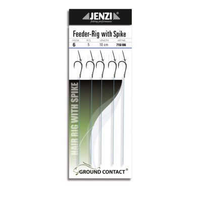 Feeder-Vorfach/Rig m.Spike #6