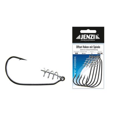 Offset-Hook m Spirale 5S.G.5/0