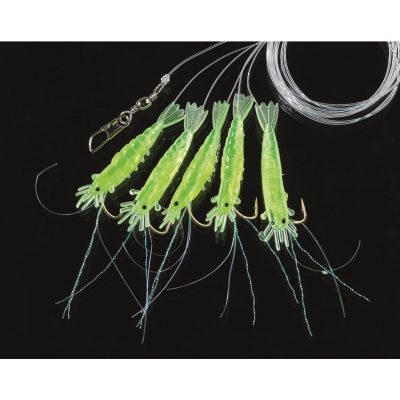 Shrimp-Rig 5 Arme Hook 4, Char