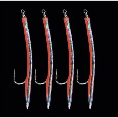 Gummi-Makk 4st/SB Fl.Red/Holog