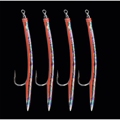 Gummi-Makk 4st/SB Fl.Red/Holog