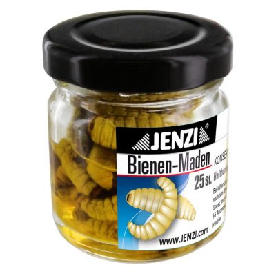 Bienenmaden konserv. Glas Gelb