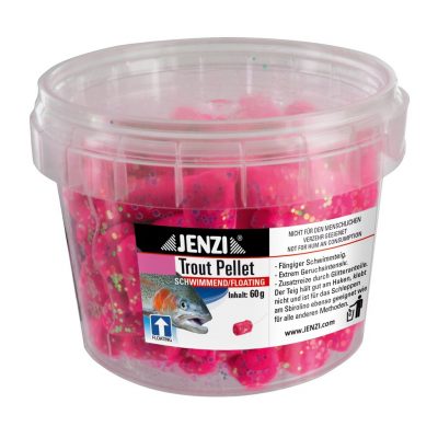 Trout-Pellets 60 g Rot-Pink