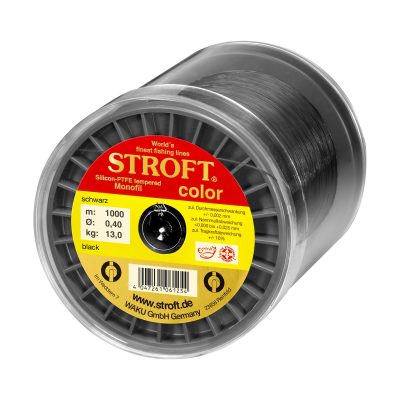 STROFT color schwarz 1000m  0,40mm