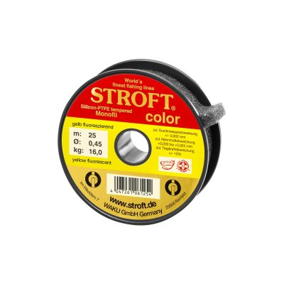 STROFT color gelb flouresz. 25m  0,45mm