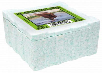 Tauwurm - GRÜN - Inh. 12 Stk. NBC Thermobox