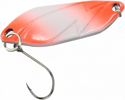 Spoon Strike 2,1 g neon orange lumi / schwarz m. Glitter lumi