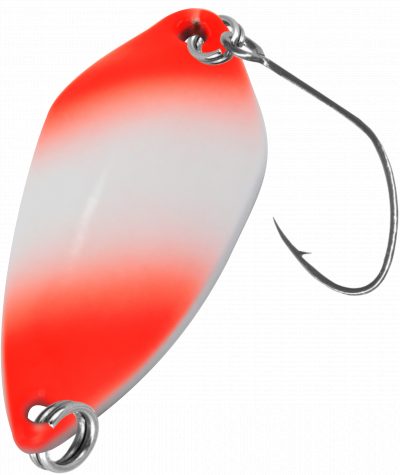 Spoon Tremo 0,9 g neon orange lumi / schwarz m. Glitter lumi