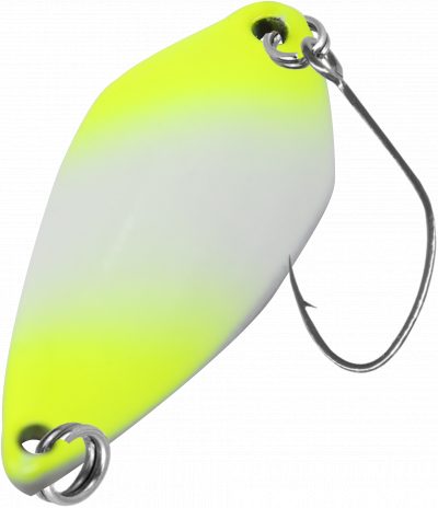 Spoon Tremo 0,9 g neon gelb lumi / schwarz m. Glitter lumi