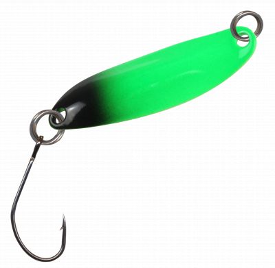 Spoon Hornet 3,7 g grün - schwarz / silber