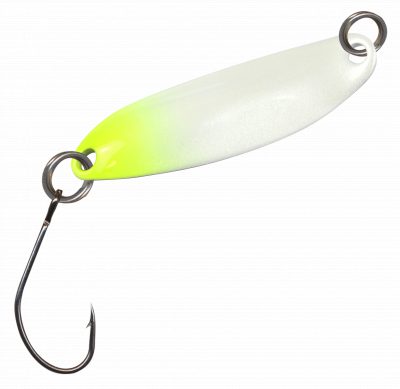 Spoon Hornet 3,7 g weiß - gelb / grau