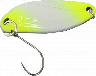 Spoon Break 2,2 g neon gelb lumi / schwarz m. Glitter lumi