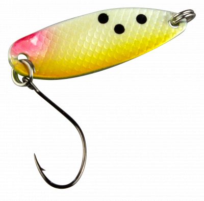 Spoon Hammer 3,2 g salmon yellow white UV / yellow UV