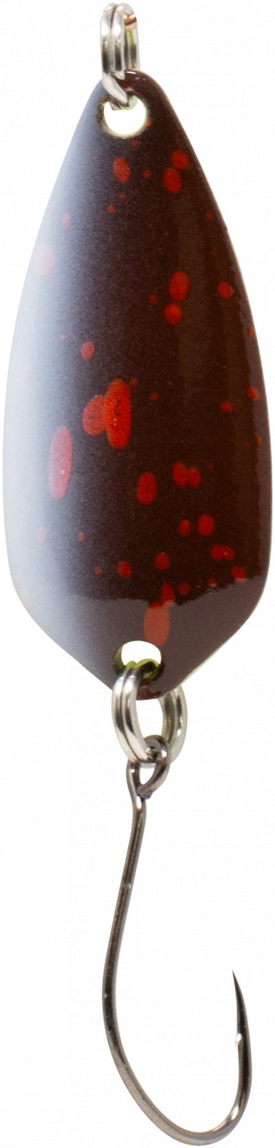 Spoon Wasp 2,5 g weiß - braun - orange / gelb roter Glitter