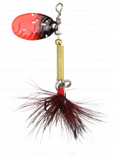 Omura Spinner Evo 2,0 g schwarz - rot Glitter