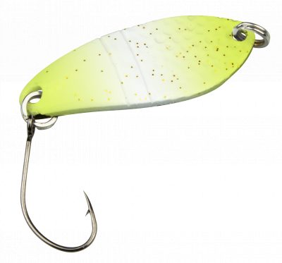 Spoon Dragon 2,5 g neon gelb lumi / schwarz m. Glitter lumi