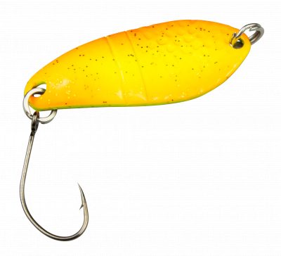 Spoon Dragon 2,5 g orange - gelb / schwarz glitter