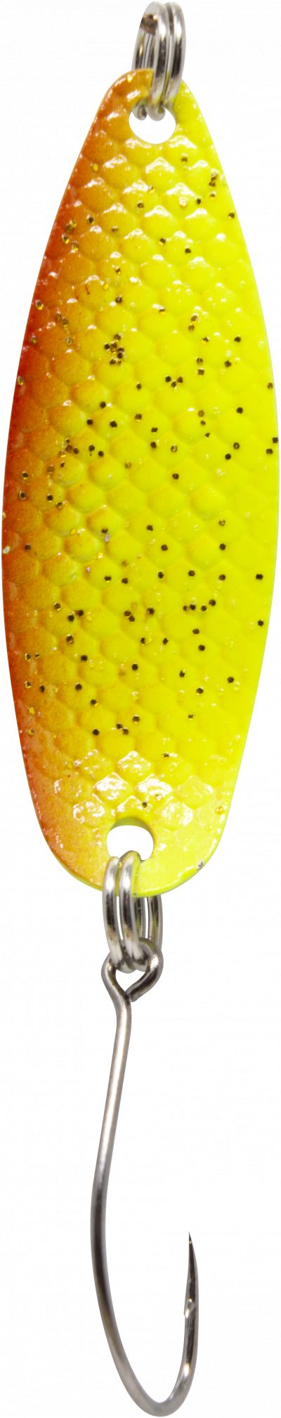 Spoon Hammer 2,4 g orange-gelb m. Glitter / gold