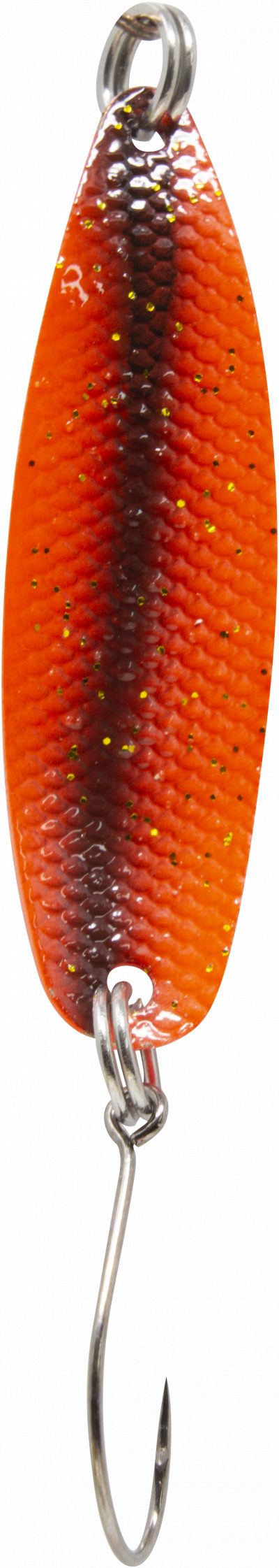 Spoon Hammer 3,2 g orange-rot m. Glitter / schwarz-orange