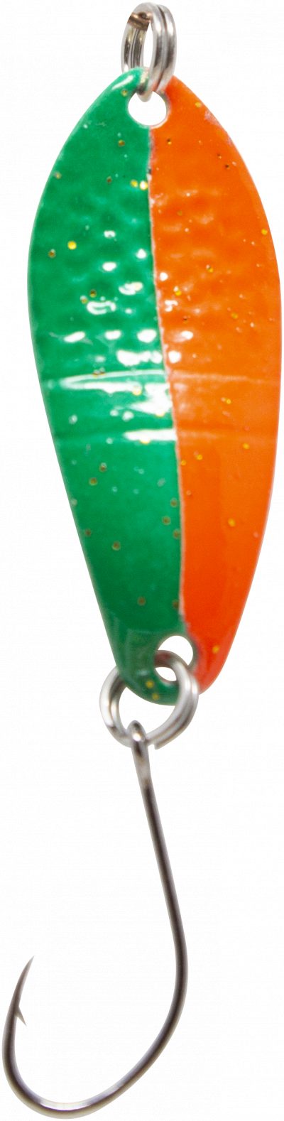 Spoon Dragon 2,5 g grün-orange m. Glitter / gold