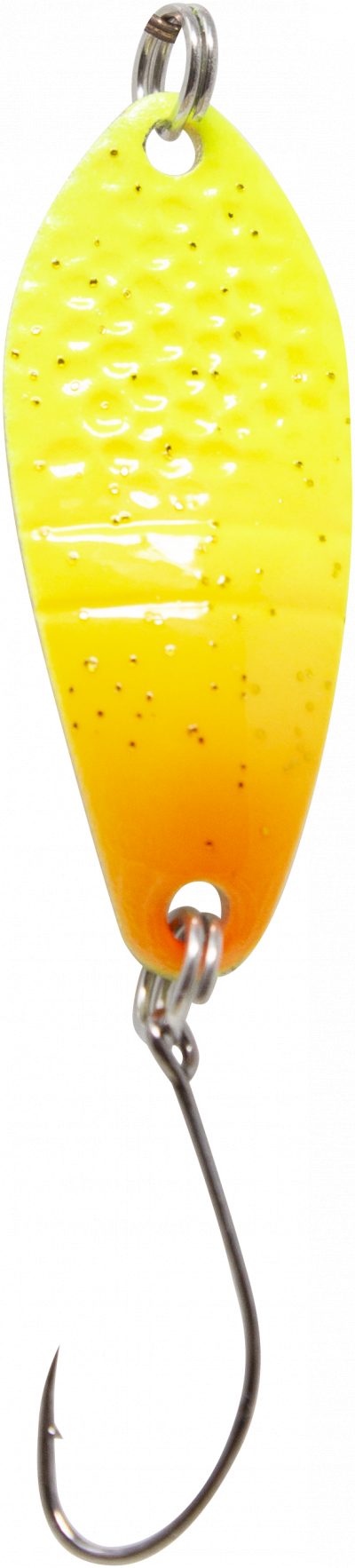 Spoon Dragon 2,5 g gelb-orange m. Glitter / gold