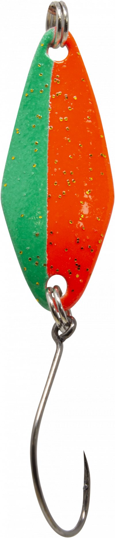 Spoon Tremo 2,3 g grün-rot m. Glitter / gold