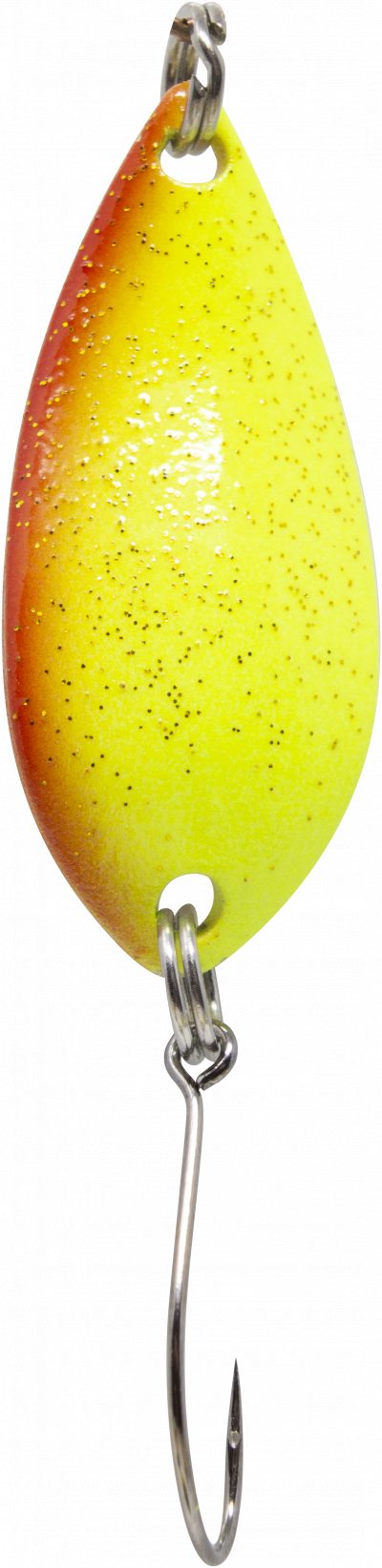 Spoon Salza 3,2 g gelb-rot m. Glitter / gold