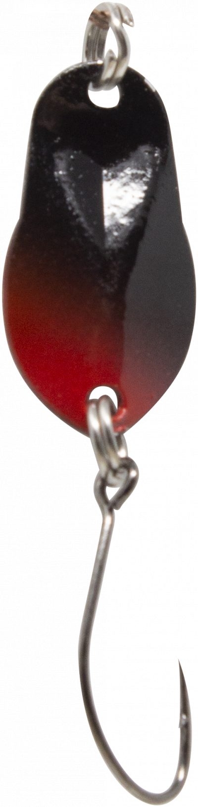 Spoon Track 0,7 g schwarz rot / silber