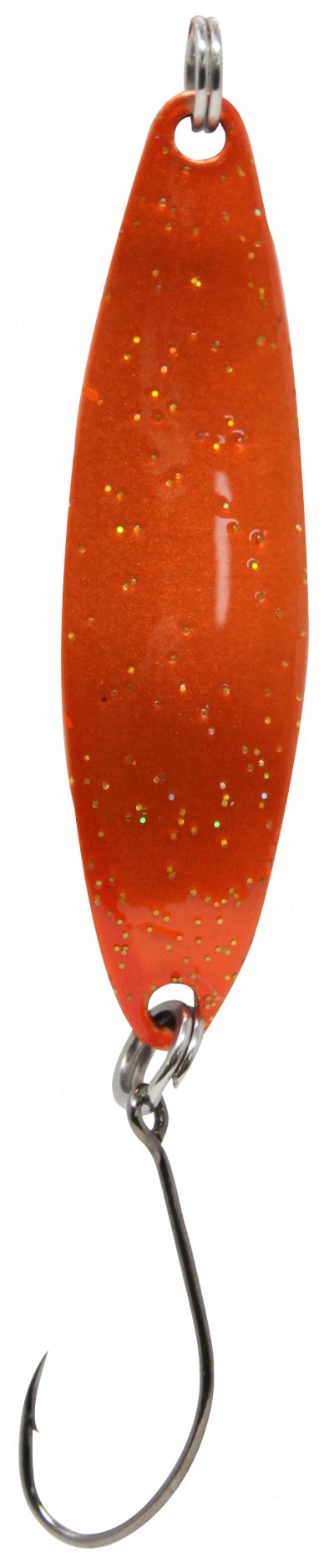 Spoon Heavy 6,5 g copper with gold dots / black with white dots