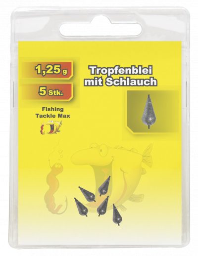 Tropfenblei mit Schlauch 1,25 g Inh. 5 Stk