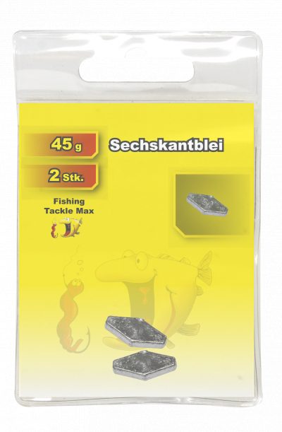 Sechskantblei 45 g Inh. 2 Stk.