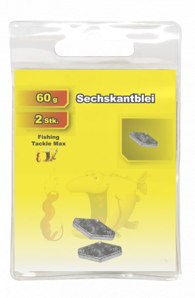 Sechskantblei 60 g Inh. 2 Stk.