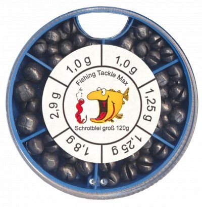Schrotblei grob 120 g VE = 10 Stk.