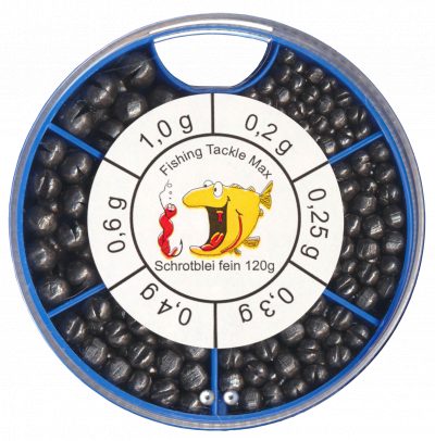 Schrotblei fein 120 g VE = 10 Stk.